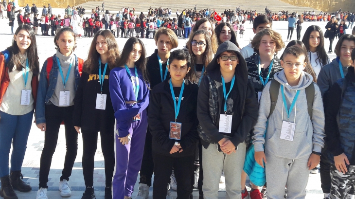 Beylikdüzü Okyanus Koleji Ortaokulu 8.Sınıf Öğrencileri Anıtkabir'de