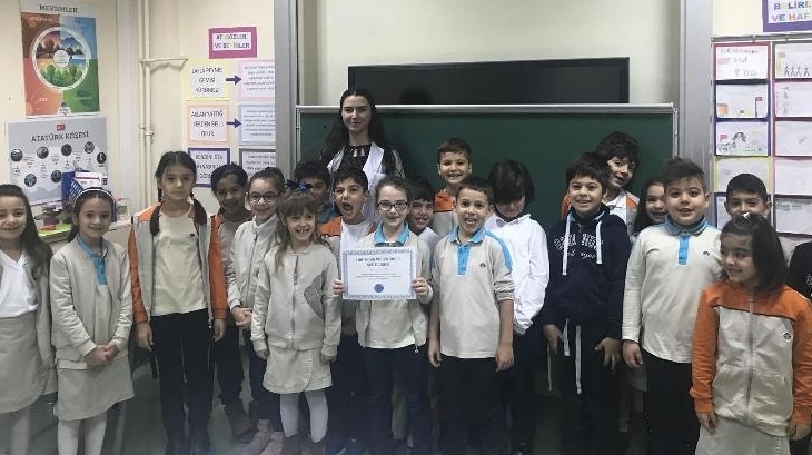 Beylikdüzü Okyanus Kolejinde Haftanın ''Örnek Sınıfı'' 2-D Seçildi...
