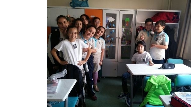 Beylikdüzü Okyanus Kolejinde Her Sınıfta Bir Kütüphane Kampanyası