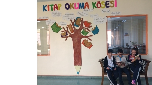 Beylikdüzü Okyanus Kolejinde Kitap Okuma Köşesi Yapıldı