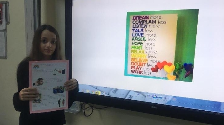 Beylikdüzü Okyanus Ortaokulu 6. Sınıf Öğrencileri Language Day(Dil Günü) Etkinliği 19 - 23 Kasım Haftasında Gerçekleştirildi.
