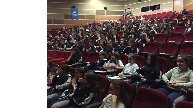 Beylikdüzü Okyanus Ortaokulu’nda 5.6.7. ve 8. Sınıf Kız Öğrencilerine Ergenlik Semineri Yapıldı
