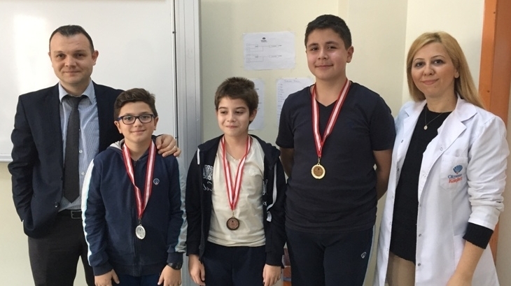 Beylikdüzü Okyanus Ortaokulu NÖS-1,LGS-1 ve Ekim Ayı LGS Denemeleri Madalyaları Verildi