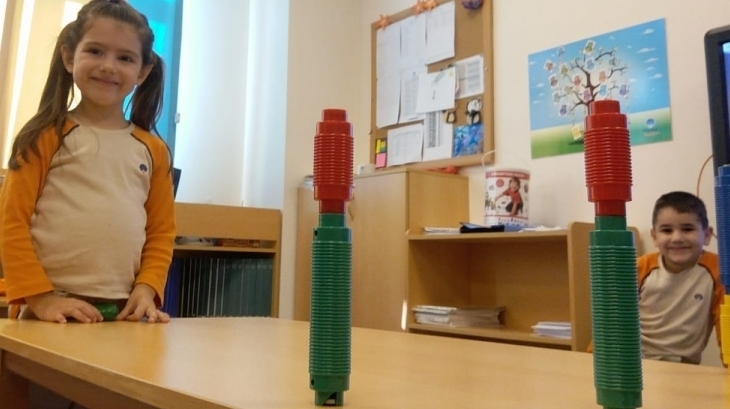 Bornova Okyanus Koleji Okul Öncesi Grubu Fastrackids Dersinde