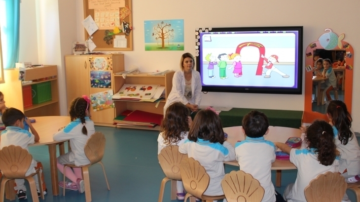 Bornova Okyanus Koleji Okul Öncesi Kuşlar Grubu Öğrencilerimiz Fastrackids Dersinde Duygular Konusunu İşledi