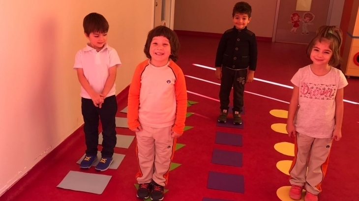 Çekmeköy Okyanus Koleji Gökkuşağı Grubu Oyun Etkinliğinde