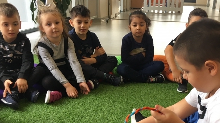 Çekmeköy Okyanus Koleji Okul Öncesi Gökkuşağı Grubu Fen-Matematik Etkinliğinde