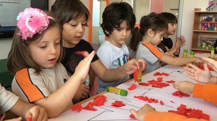 Çekmeköy Okyanus Koleji Yıldızlar Grubu Sanat Etkinliğinde