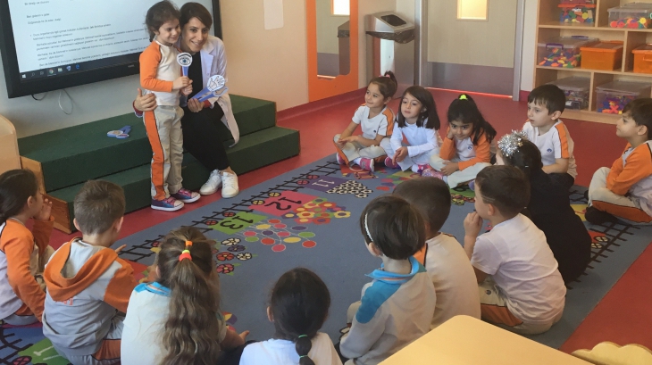 Çekmeköy Okyanus Okul Öncesi Yıldızlar Grubu Bütünleştirilmiş Etkinlikte