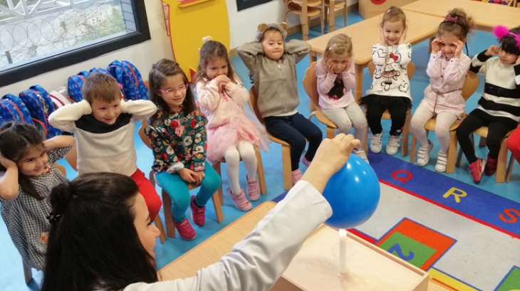 Deniz Yıldızı Sınıfı Bütünleştirilmiş Fen ve Doğa Etkinliğinde