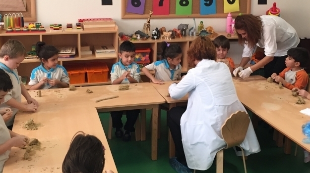Eryaman Okul Öncesi Bölümü Gezegenler Grubu Öğrencileri Aile Katılımı Etkinliğinde