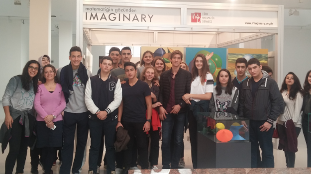 Eryaman Okyanus Anadolu Lisesi İMAGİNARY Sergisinde