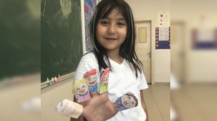 Eryaman Okyanus Kokeji İlkokul Kademesi 1. Sınıf Öğrencileri Life Skills Dersinde Kukla Yapıyor