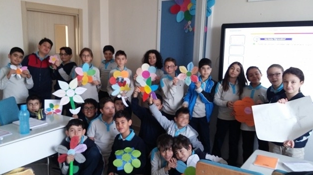 Eryaman Okyanus Koleji Atatürk İlke ve İnkılapları Çiçek Etkinliği
