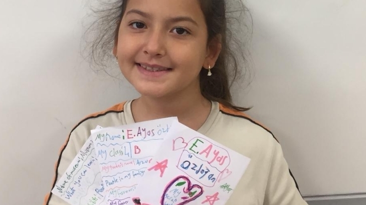 Eryaman Okyanus Koleji İlkokul Kademesi 4. Sınıf Öğrencileri Scrapbook Etkinliğinde