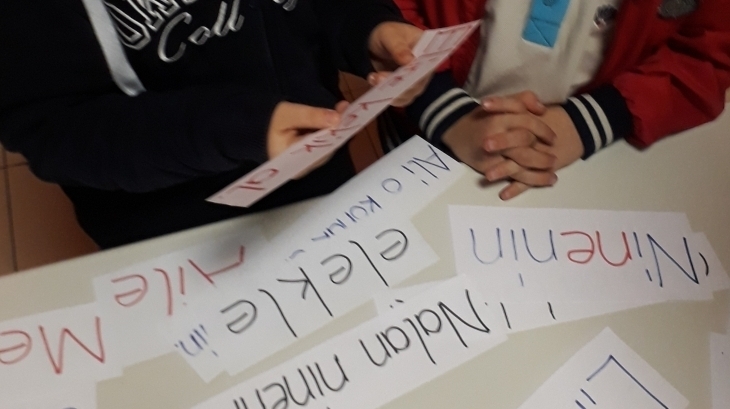 Eryaman Okyanus Koleji İlkokul Kademesi Öğrencileri Koridor Etkinliğinde