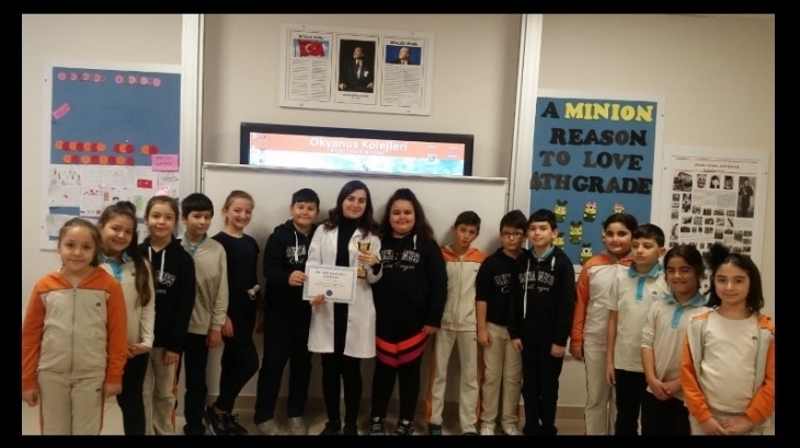 Eryaman Okyanus Koleji İlkokul Kademesi Haftanın Örnek Sınıfı 4-B Oldu
