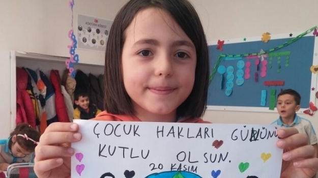 Eryaman Okyanus Koleji İlkokul Kademesi Öğrencileri ''Dünya Çocuk Hakları'' Kapsamında Haklarını Öğrendiler