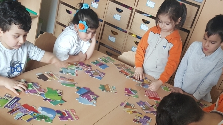 Eryaman Okyanus Koleji Okul Öncesi Bölümü Yıldızlar Sınıfı Serbest Zaman Etkinliğinde
