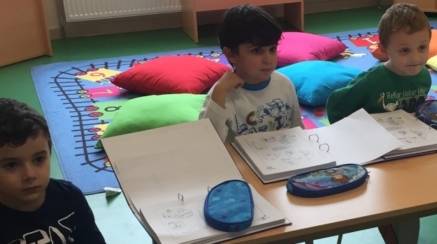 Eryaman Okyanus Koleji Okul Öncesi Bölümü Gezegenler Grubu Fastrackıds Dersinde