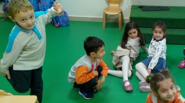 Eryaman Okyanus Koleji Okul Öncesi Bölümü Öğrencileri Yetenek Kulübü Kapsamında Drama Dersindeler