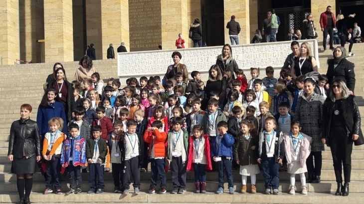 Eryaman Okyanus Koleji Okul Öncesi Kademesi Anıtkabir Ziyaretinde
