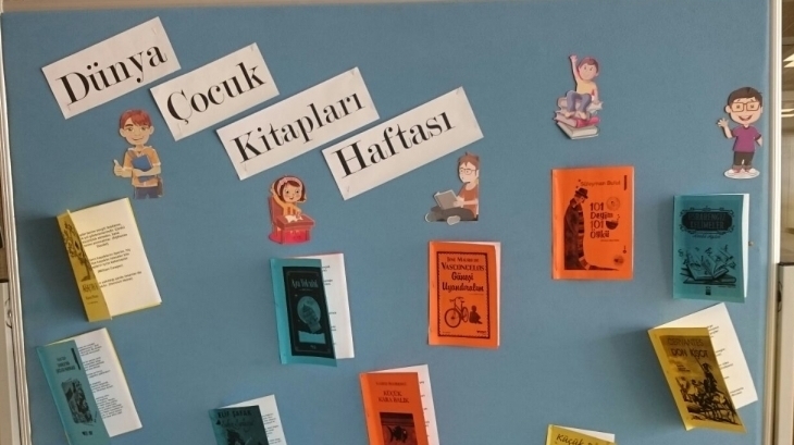 5. Sınıf Öğrencileri Dünya Çocuk Kitapları Haftasını Kutladı.