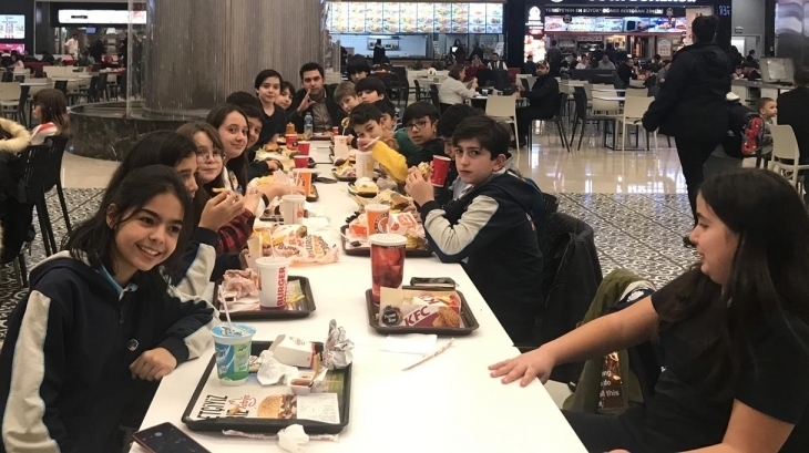 Eryaman Okyanus Koleji Ortaokul Kademesi Öğrencileri Okul Dışı Etkinliğinde Çok Eğlendiler