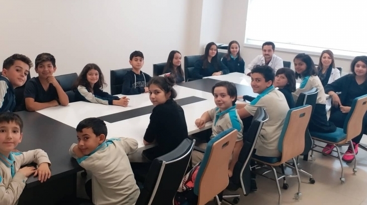 Eryaman Okyanus Koleji Ortaokul Kademesinde Eko-Okul Program Yürütücüsü Eko-Tim Öğrencileri ile Toplantı Yapıldı.