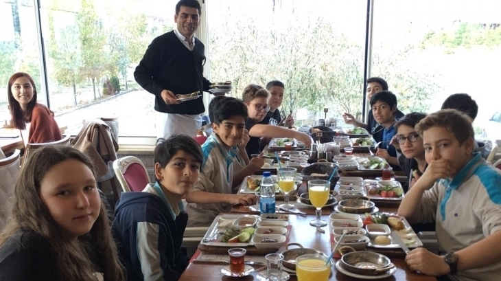 Eryaman Okyanus Koleji Ortaokul Öğrencileri Sınavlara Kısa Bir Ara Verdi