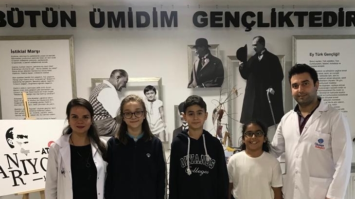 Eryaman Okyanus Koleji Ortaokul Şubesinde Ben de Yazarım Yarışması Heyecan Yarattı