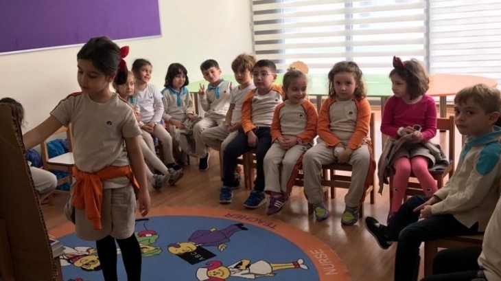 Fatih Okyanus Koleji Okul Öncesi  Bulutlar Grubu Branş Derslerinde