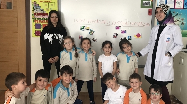 Fatih Okyanus Koleji Okul Öncesi Yıldızlar Uçan Ve Uçmayan Hayvanları Öğreniyor