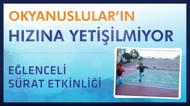 Fen  ve Teknoloji Dersi'nde Hız Etkinliği