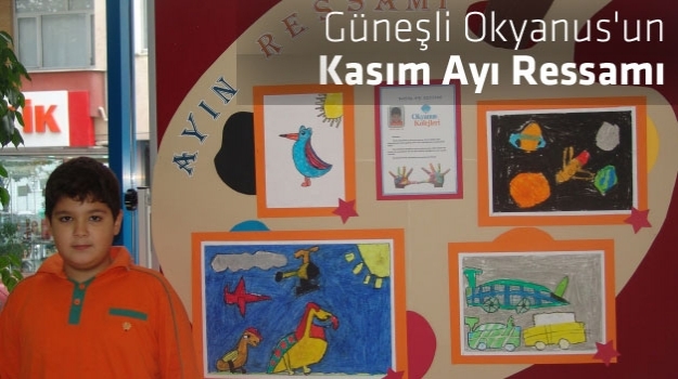 Güneşli'de Ayın Ressamları Seçildi