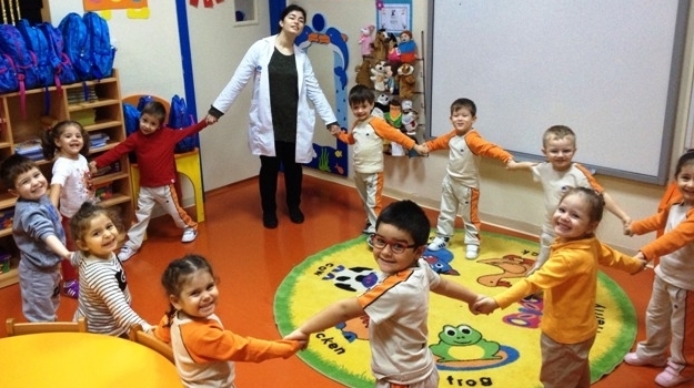 Güneşli Okyanus Koleji Okul Öncesi  Çiçekler Grubu Oyun Etkinliğinde