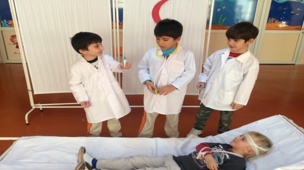 Güneşli Okyanus Koleji Okul Öncesi A ve B  Grubu Öğrencileri Kızılay Etkinliğinde