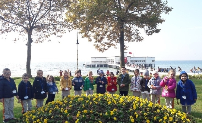 Güneşli Okyanus Koleji Okul Öncesi B ve C Grubu Öğrencileri Florya Atatürk Köşkü'nde