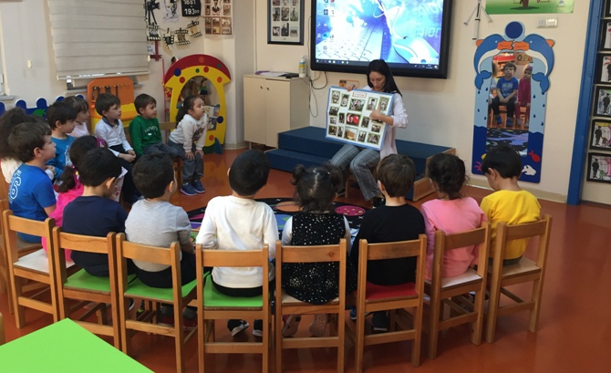 Güneşli Okyanus Koleji Okul Öncesi Balıklar Grubu Türkçe Dil Etkinliğinde