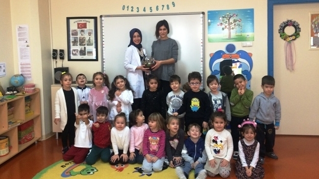 Güneşli Okyanus Koleji Okul Öncesi Balıklar Sınıfı Veli Etkinliğinde
