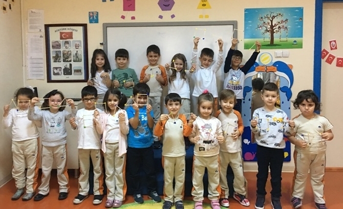 Güneşli Okyanus Koleji Okul Öncesi Gezegenler Grubu Okuma Yazmaya Hazırlık Dersinde