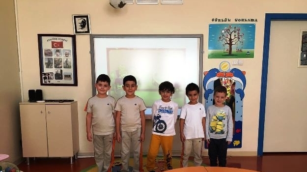 Güneşli Okyanus Koleji Okul Öncesi Gezegenler Grubu Fastrackids Etkinliğinde.
