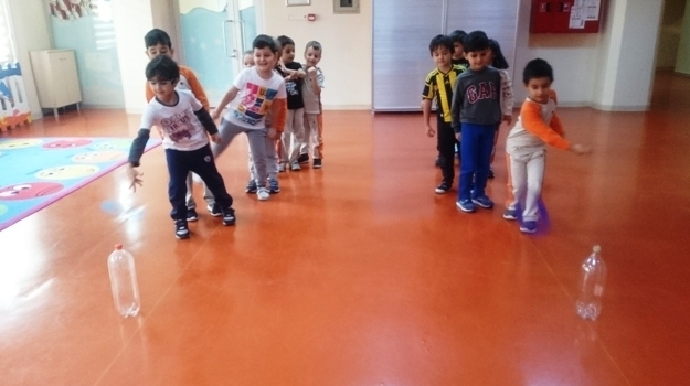Güneşli Okyanus Koleji Okul Öncesi Gezegenler Grubu Oyun Etkinliğinde