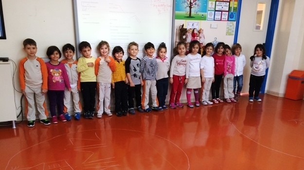 Güneşli Okyanus Koleji Okul Öncesi Gökkuşağı Grubu Oyun Etkinliğinde