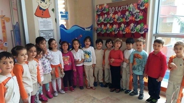 Güneşli Okyanus Koleji Okul Öncesi Gökkuşağı Grubu Sanat Etkinliği Yapıyor.