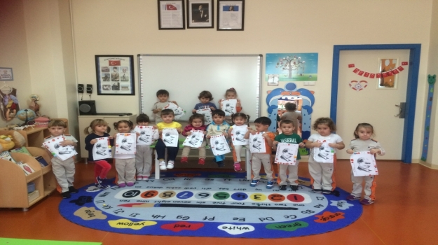 Güneşli Okyanus Koleji Okul Öncesi Rüzgarlar Grubu Sanat Etkinliğinde