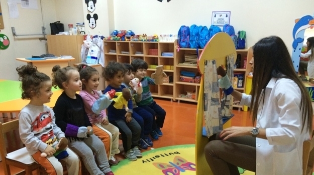 Güneşli Okyanus Koleji Okul Öncesi Rüzgarlar Grubu Türkçe Dil Etkinliğinde