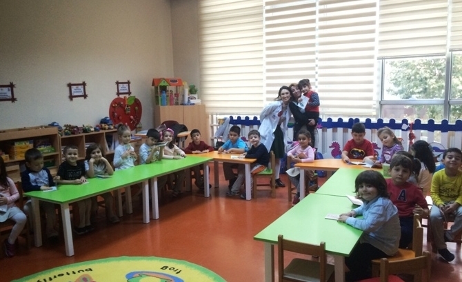 Güneşli Okyanus Koleji Okul Öncesi Yıldızlar Grubu Veli Etkinliğinde