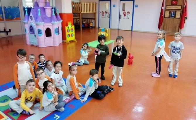 Güneşli Okyanus Koleji Okul Öncesi Yıldızlar Grubu Oyun Etkinliğinde