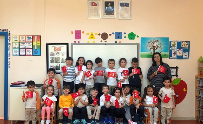 Güneşli Okyanus Koleji Okul Öncesi Yıldızlar Grubu Aile Katılım Etkinliğinde